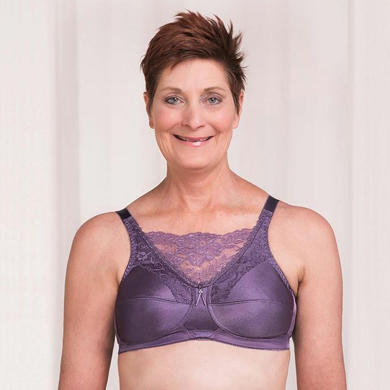 Lace Post Surgery Bras Mastectomy Bra with Breast Prosthesis