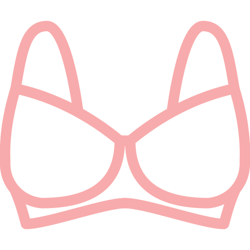 PURE TOUCH Post-mastectomy light padded bra BLACK